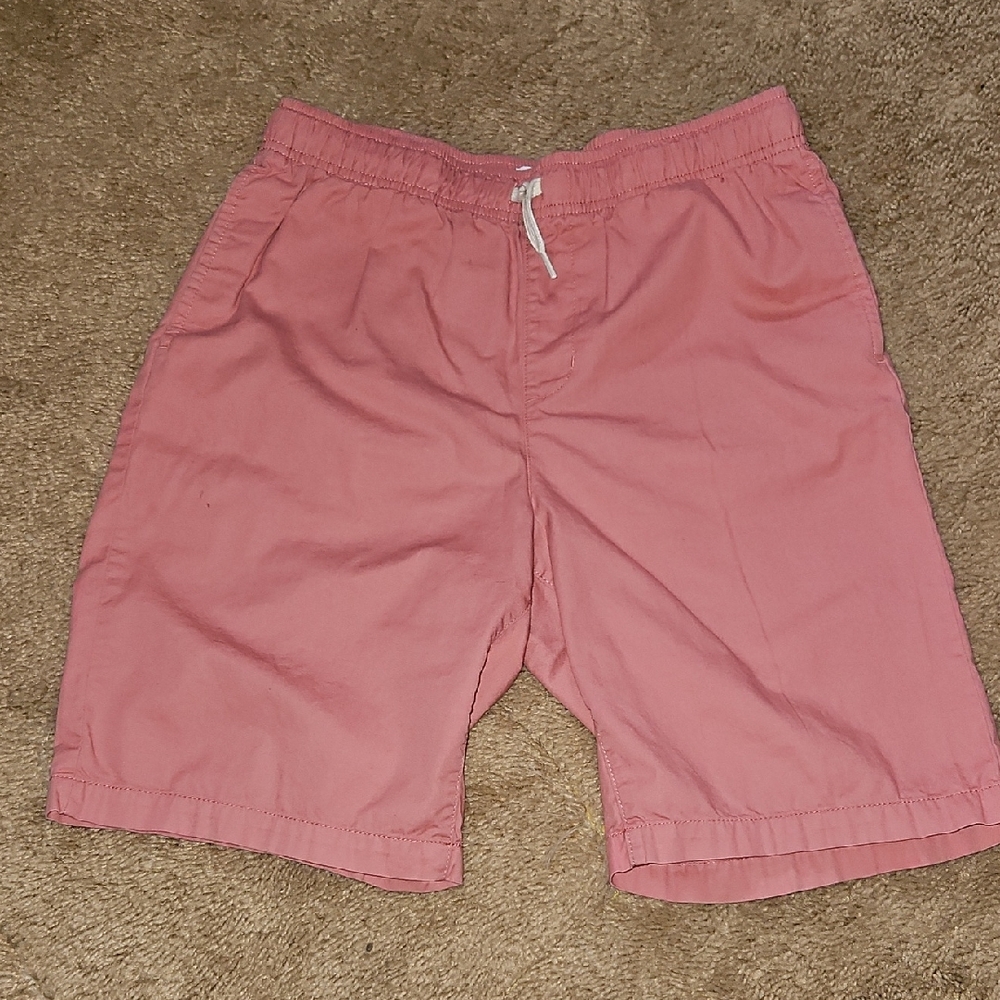 Old Navy Pink Casual Shorts with Adjustable Waist